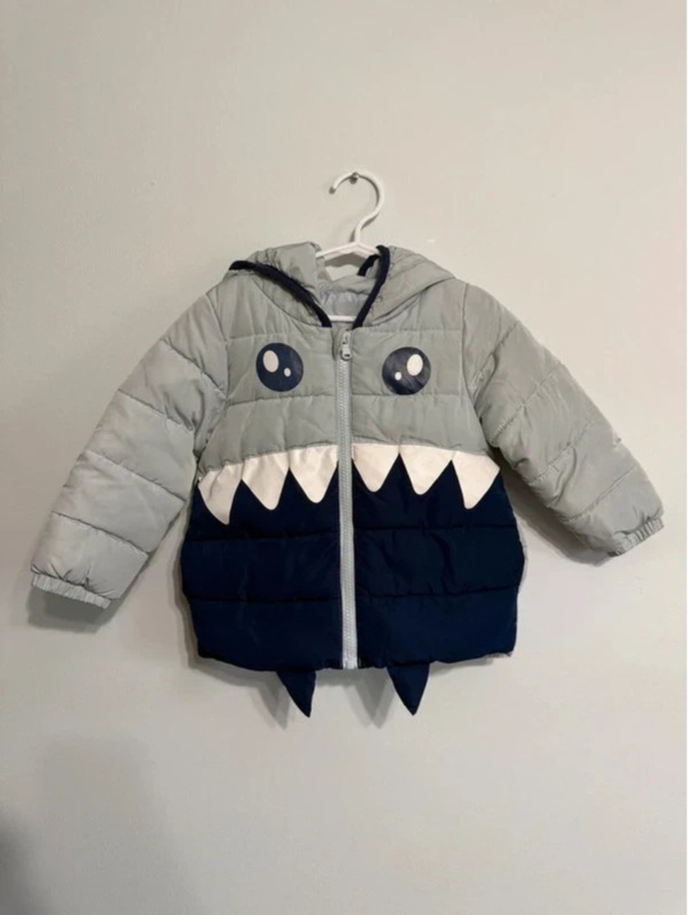 18M Cotton Fairy Dinosaur Winter Coat